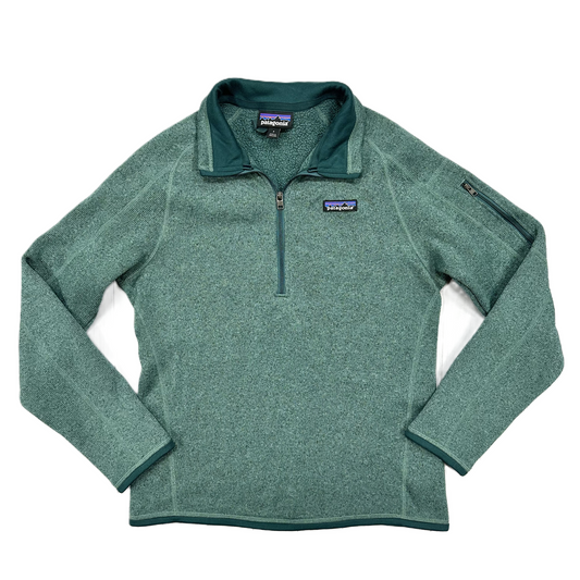 Jacket Fleece By Patagonia In Green, Size: S