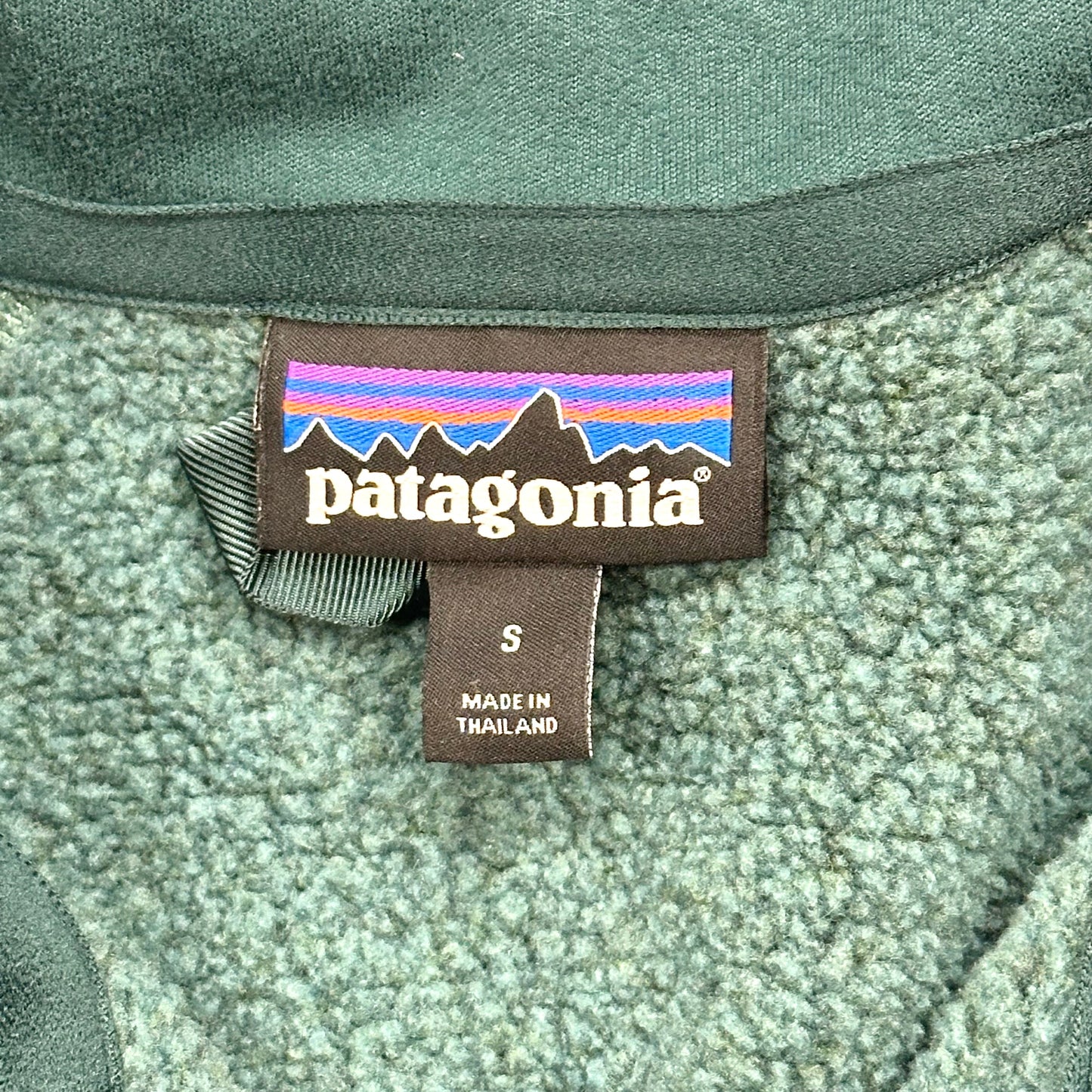 Jacket Fleece By Patagonia In Green, Size: S