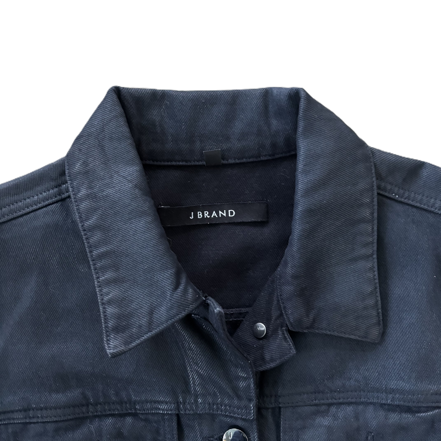 Jacket Denim By J Brand In Navy, Size: S