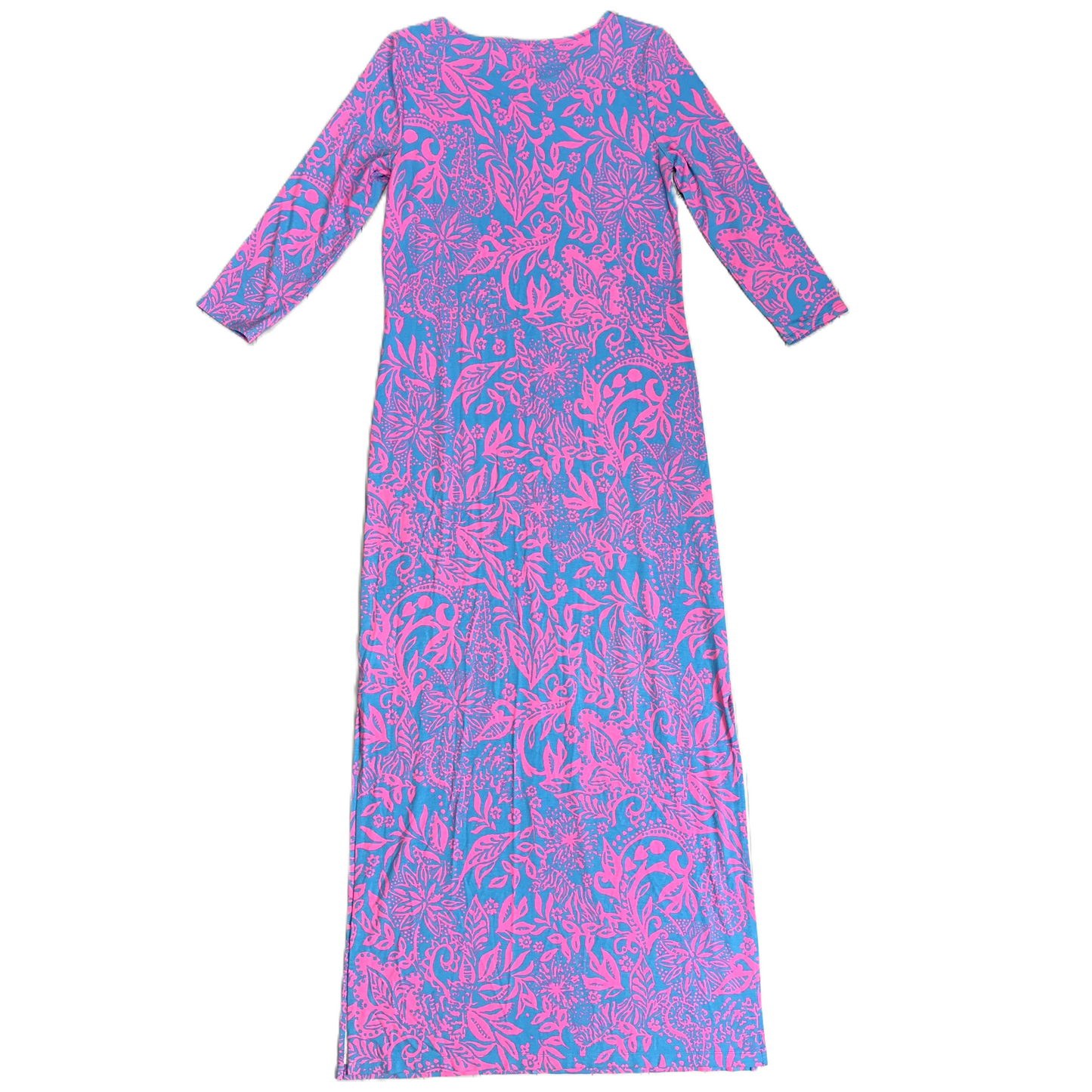 Dress Designer By Lilly Pulitzer In Blue & Pink, Size: S