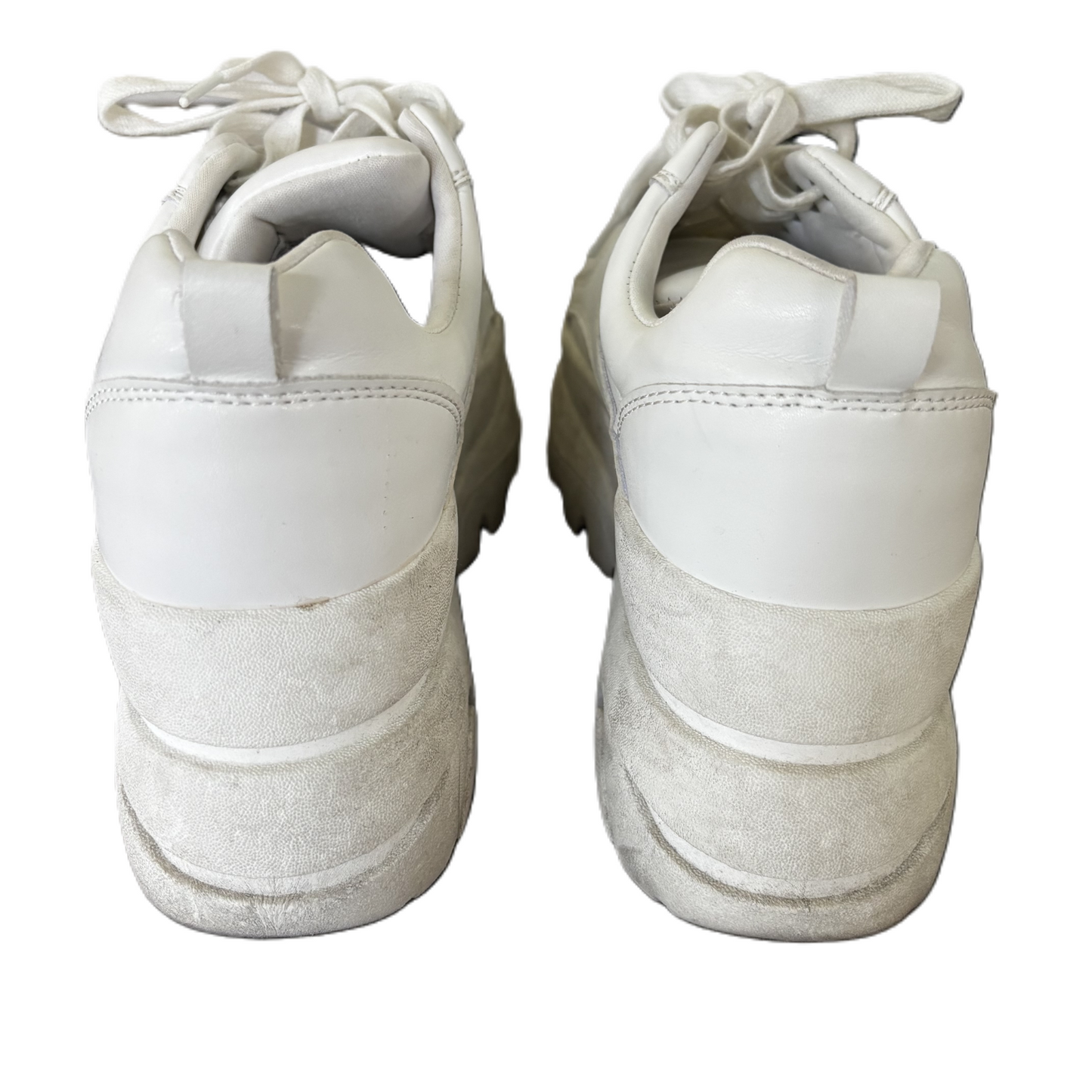 Shoes Sneakers Platform By Steve Madden In White, Size: 9.5