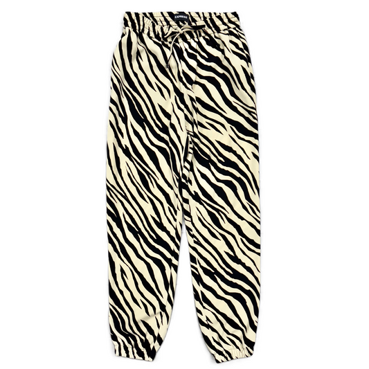 Pants Joggers By Express In Zebra Print, Size: Xs