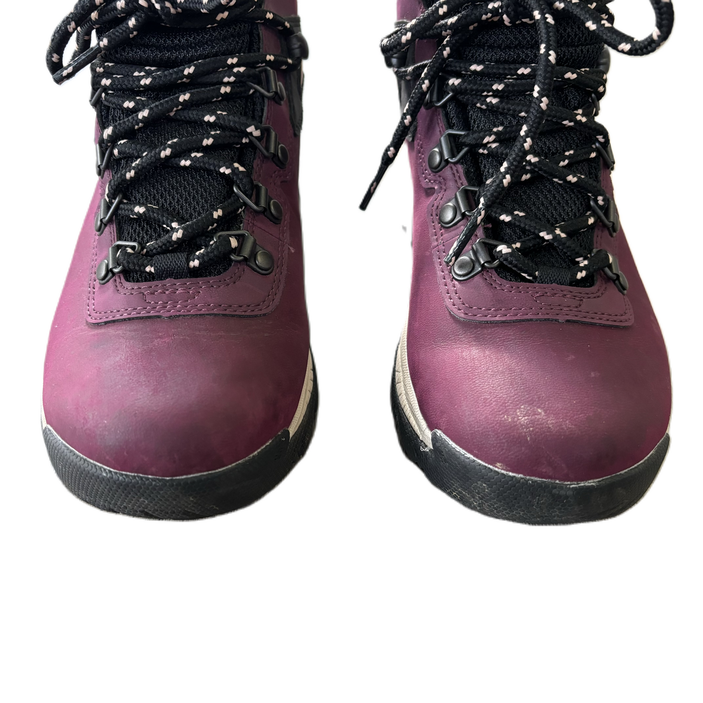 Boots Hiking By Columbia In Purple, Size: 5.5