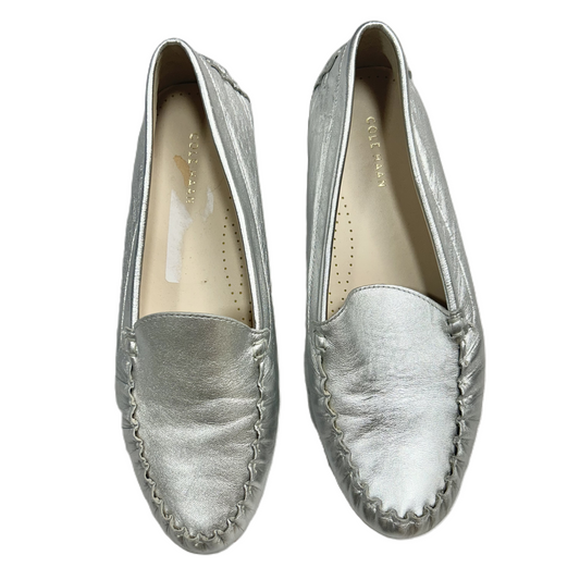 Shoes Flats By Cole-haan In Silver, Size: 9.5