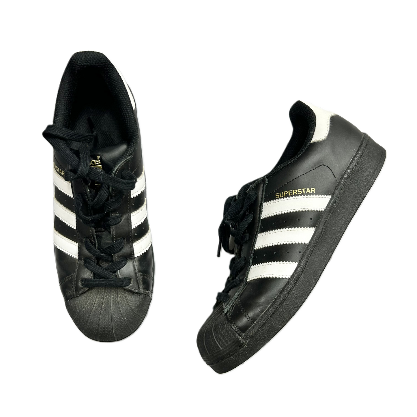 Shoes Sneakers By Adidas In Black & White, Size: 7.5