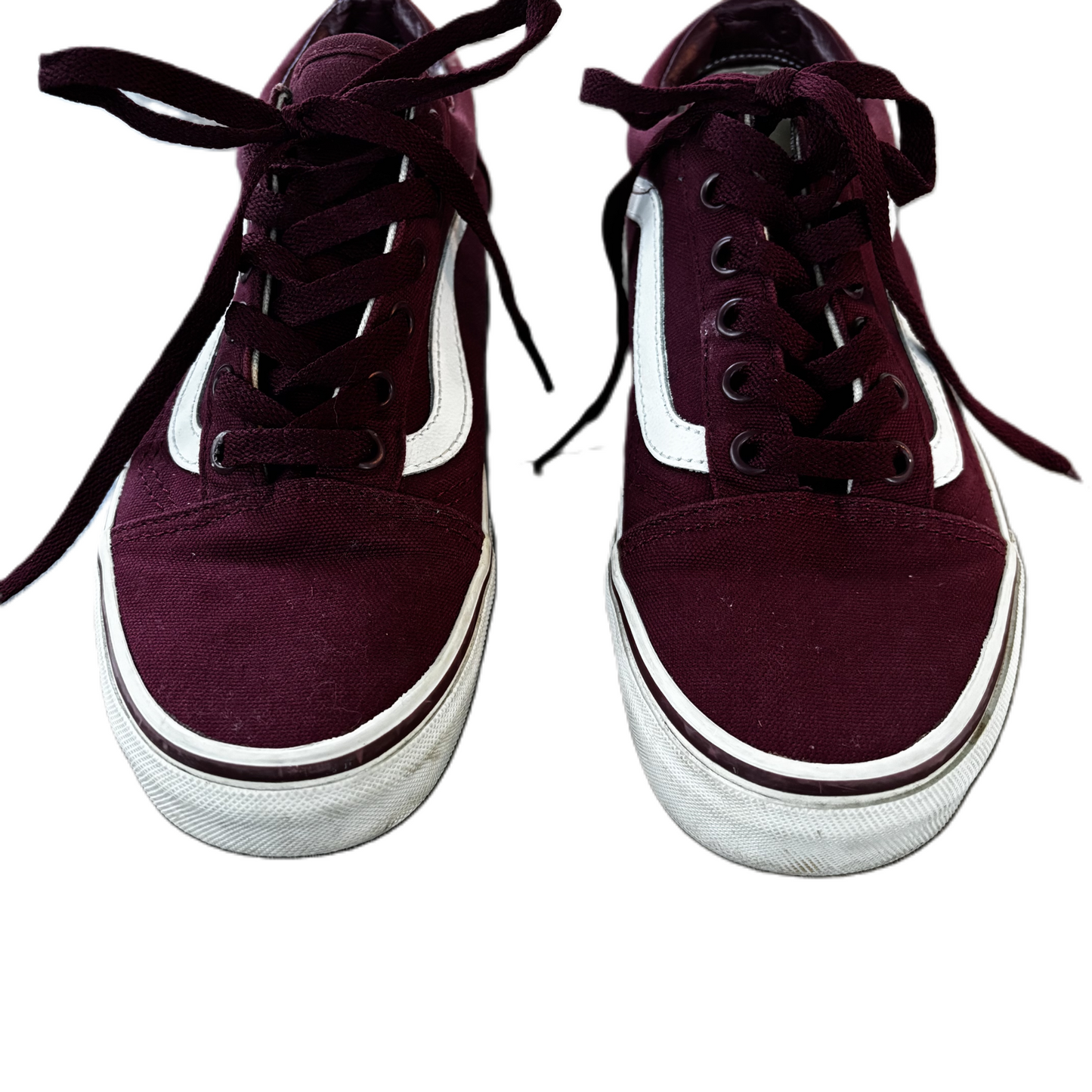 Shoes Sneakers By Vans In Purple, Size: 7