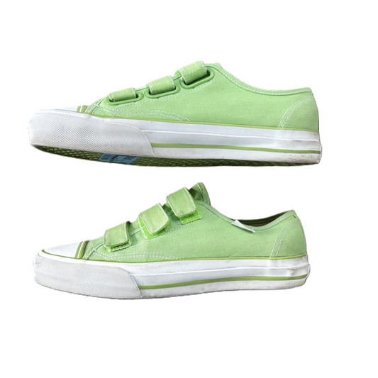 Shoes Sneakers By Vans In Green, Size: 9.5