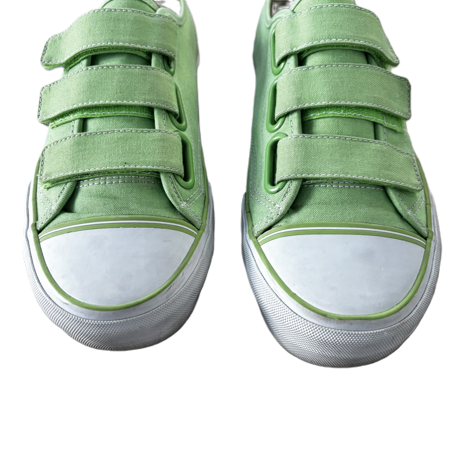 Shoes Sneakers By Vans In Green, Size: 9.5