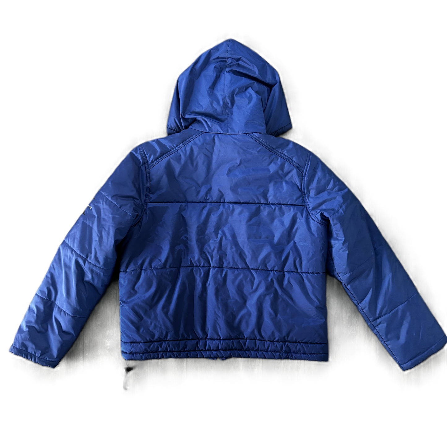 Coat Puffer & Quilted By Calvin Klein In Blue, Size: Xl