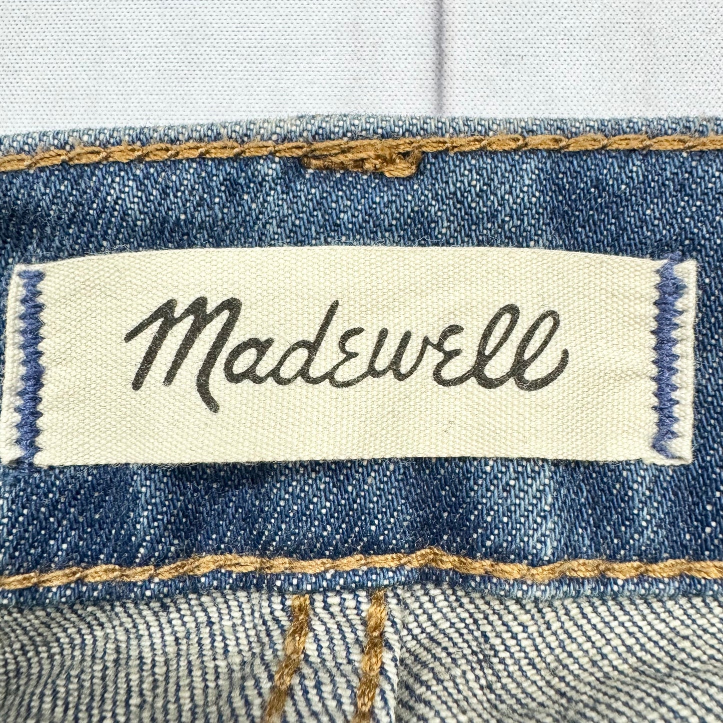 Jeans Straight By Madewell In Blue, Size: 2