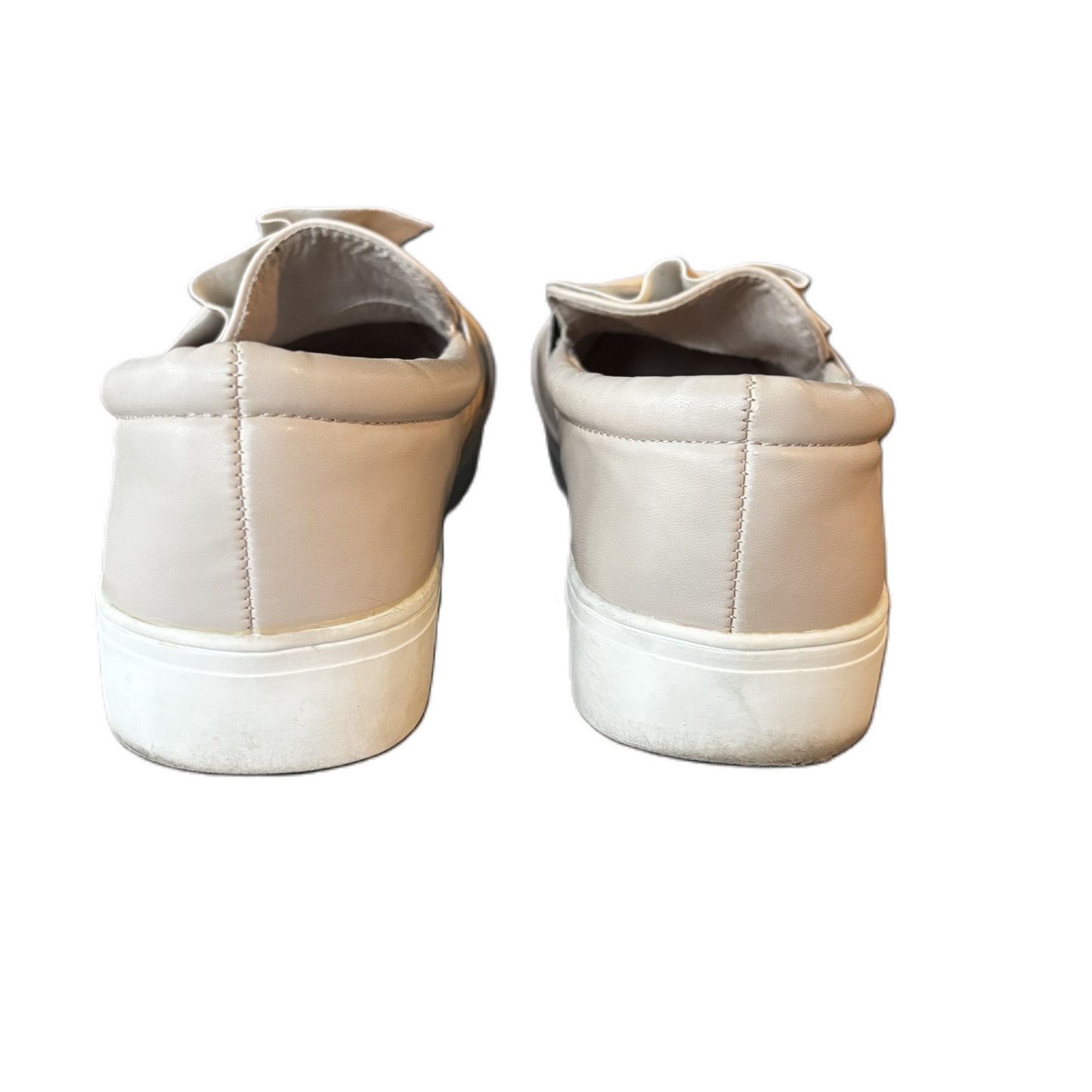 Shoes Sneakers By Mia In Cream, Size: 8