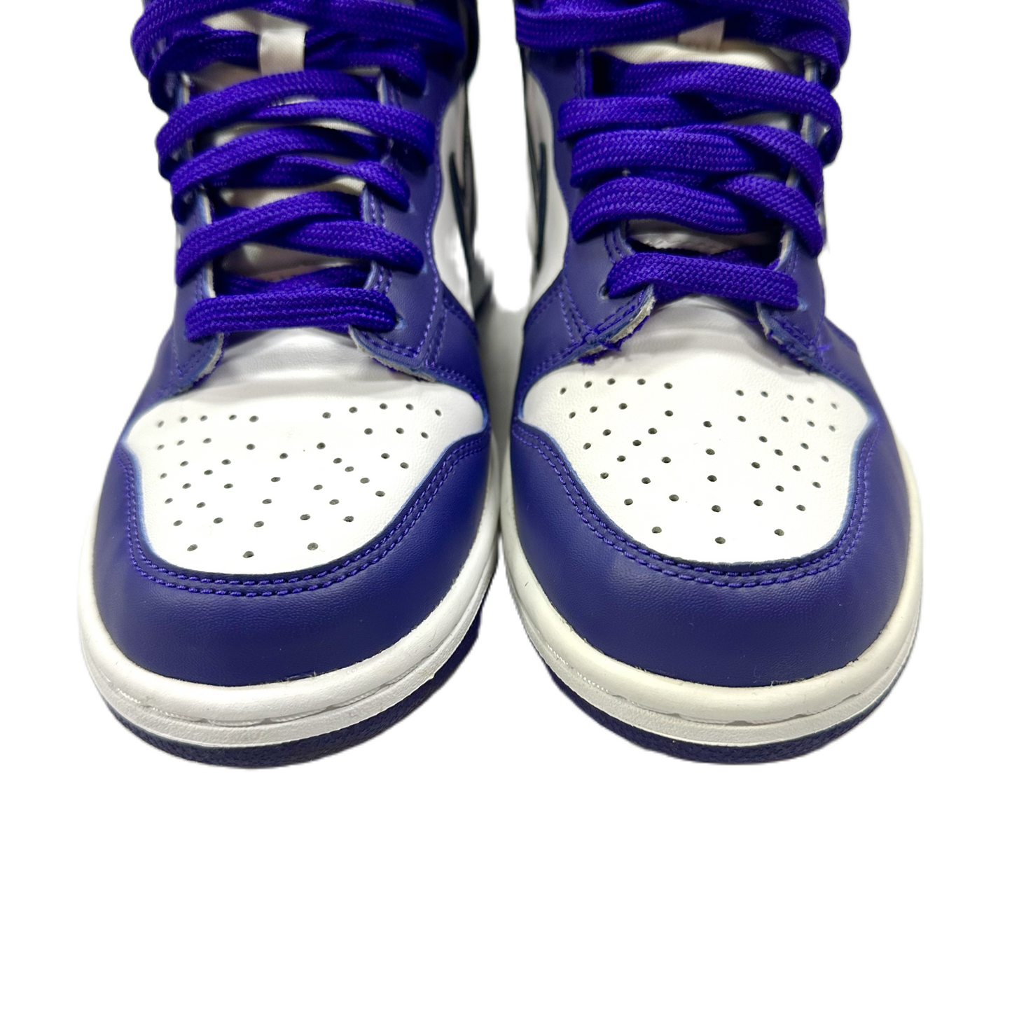 Shoes Sneakers By Nike In Purple & White, Size: 7.5