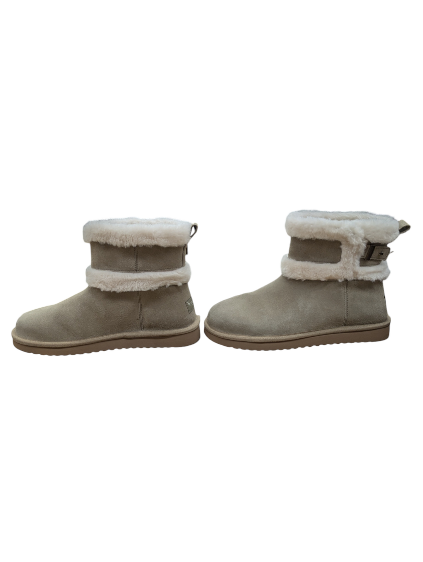 Boots Ankle Flats By Koolaburra By Ugg In Grey, Size: 9