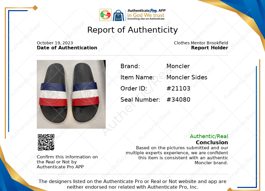 Sandals Designer By Moncler  Size: 9