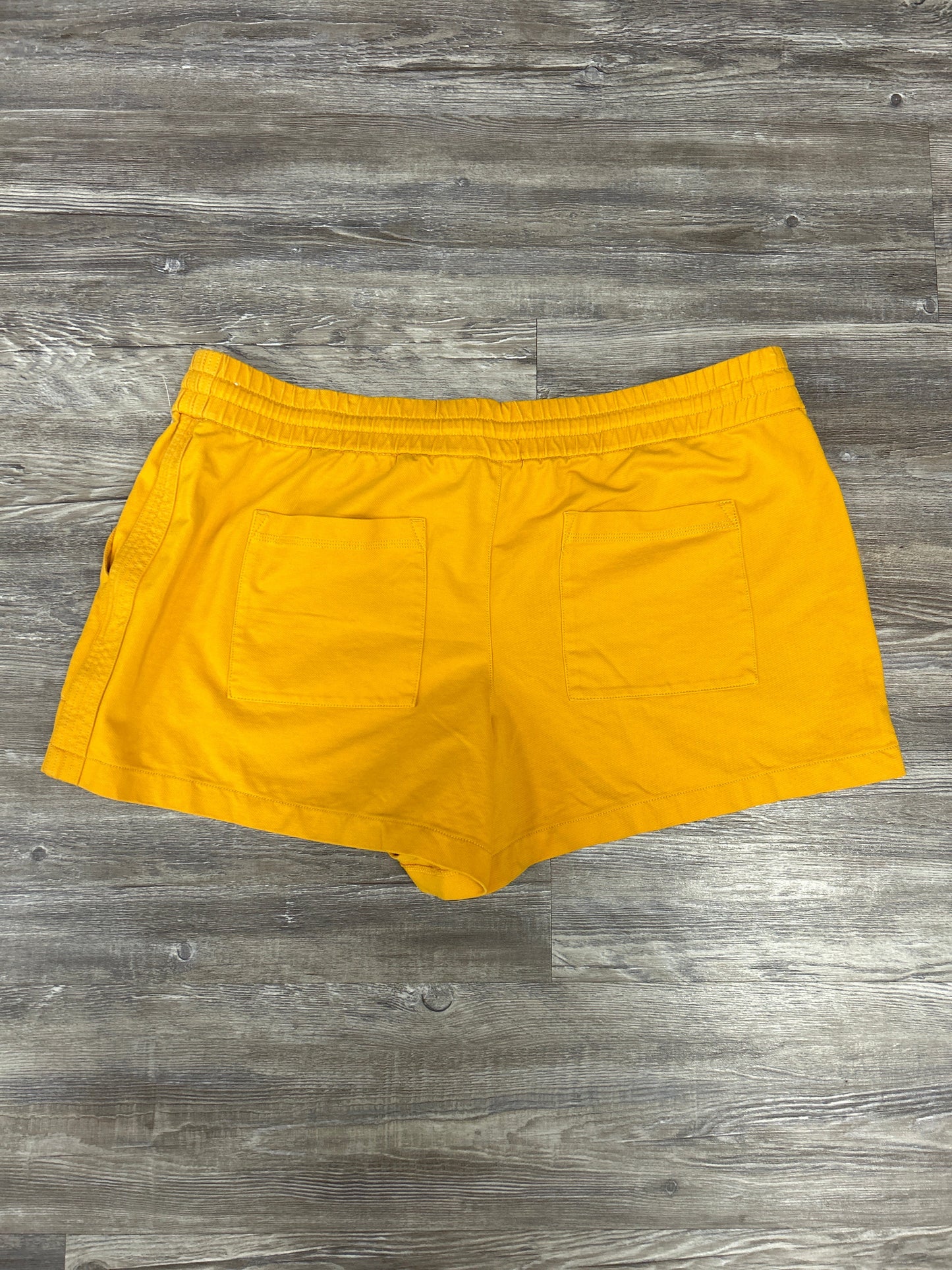 Athletic Shorts By Calia In Yellow, Size: Xxl