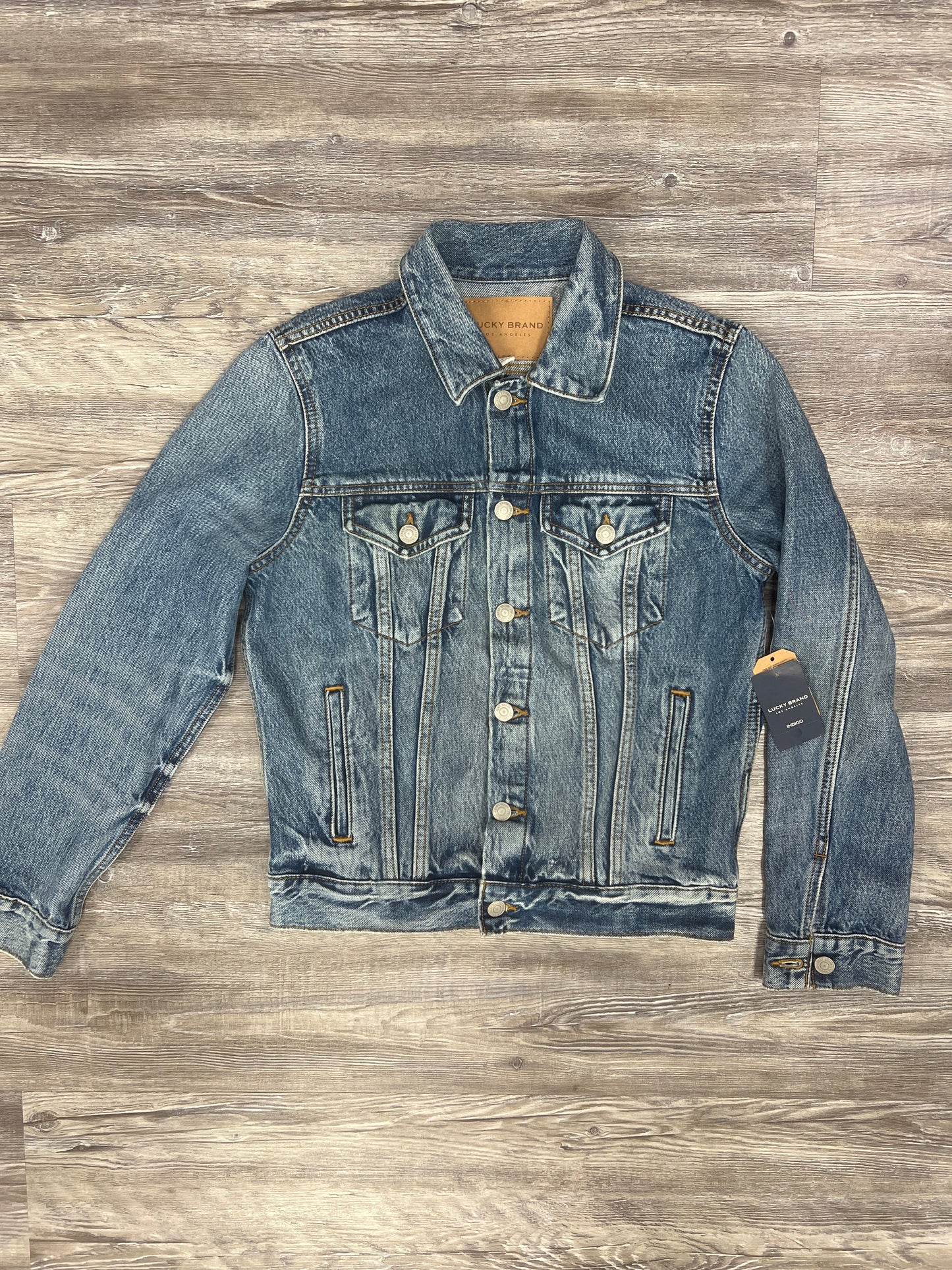 Blue Denim Jacket Denim Lucky Brand, Size M