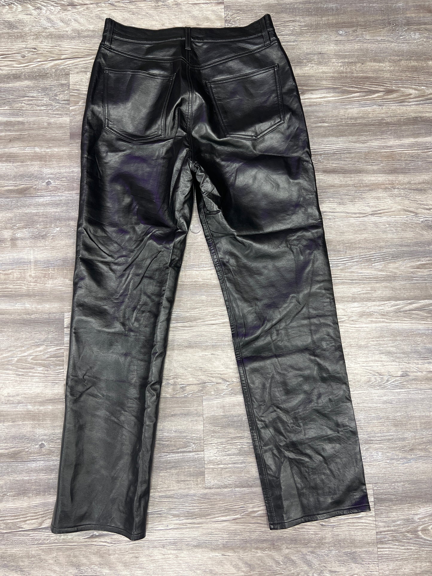 Black Pants Designer Agolde, Size 6