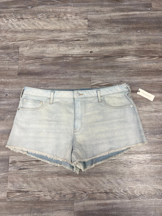 Shorts By Pilcro In Blue Denim, Size: 12