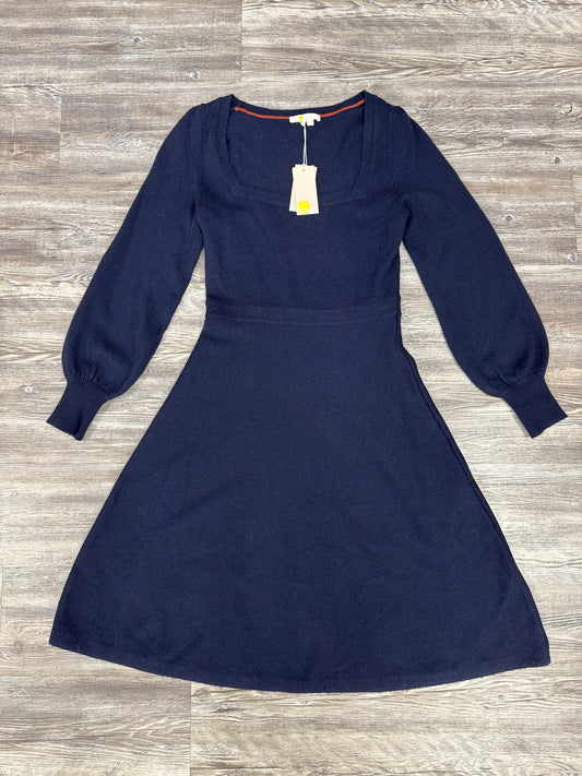 Dress Sweater By Boden In Navy, Size: S