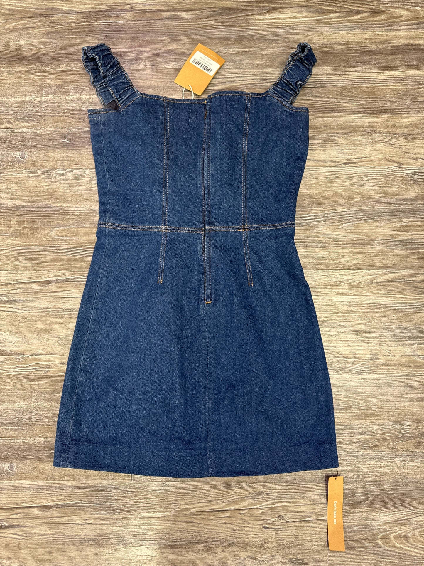 Dress Casual Midi By Reformation In Blue Denim, Size: 2