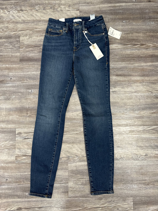 Jeans Designer By Good American In Blue Denim, Size: 2