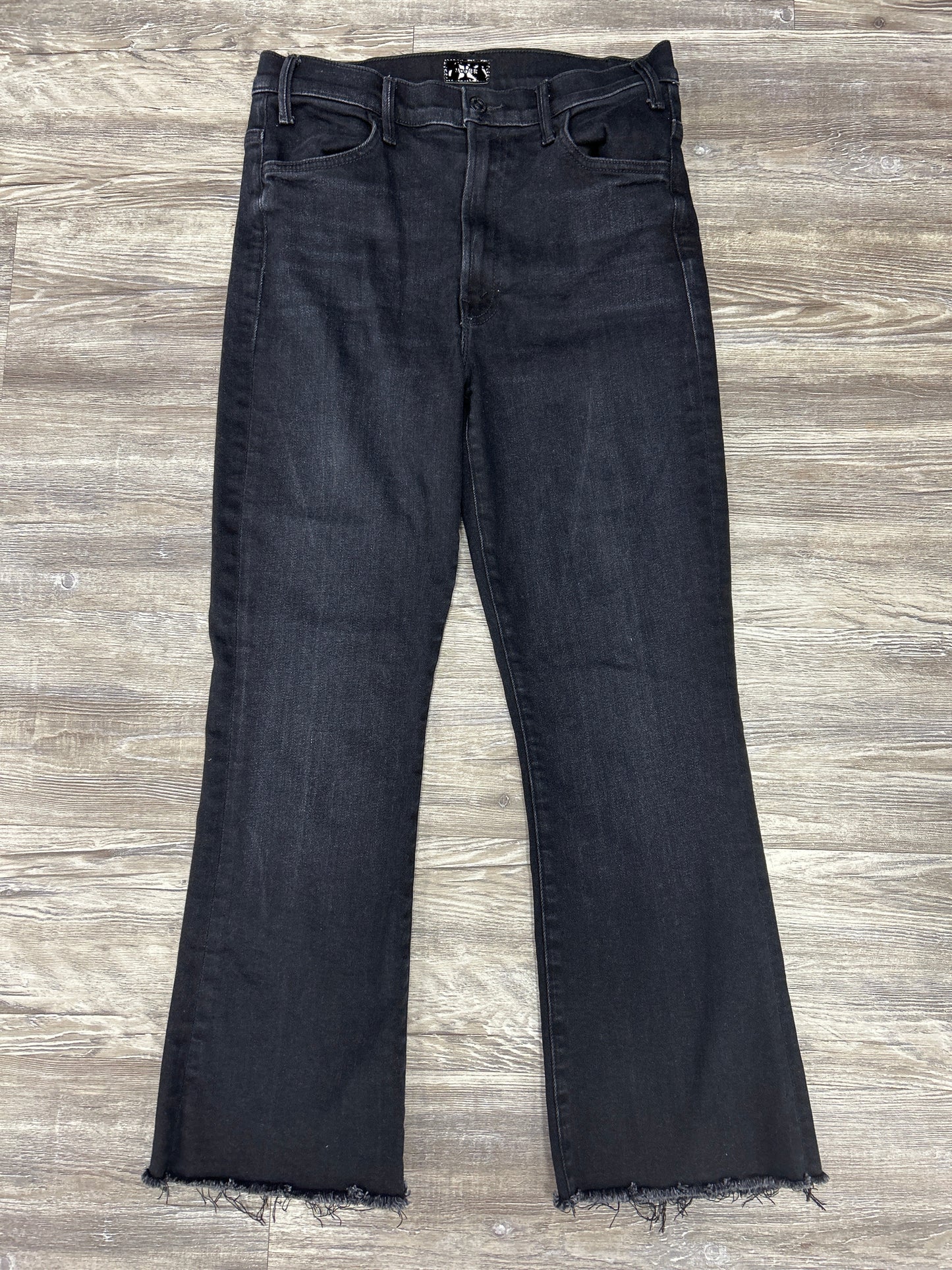 Jeans Designer By Mother Jeans In Black Denim, Size: 8