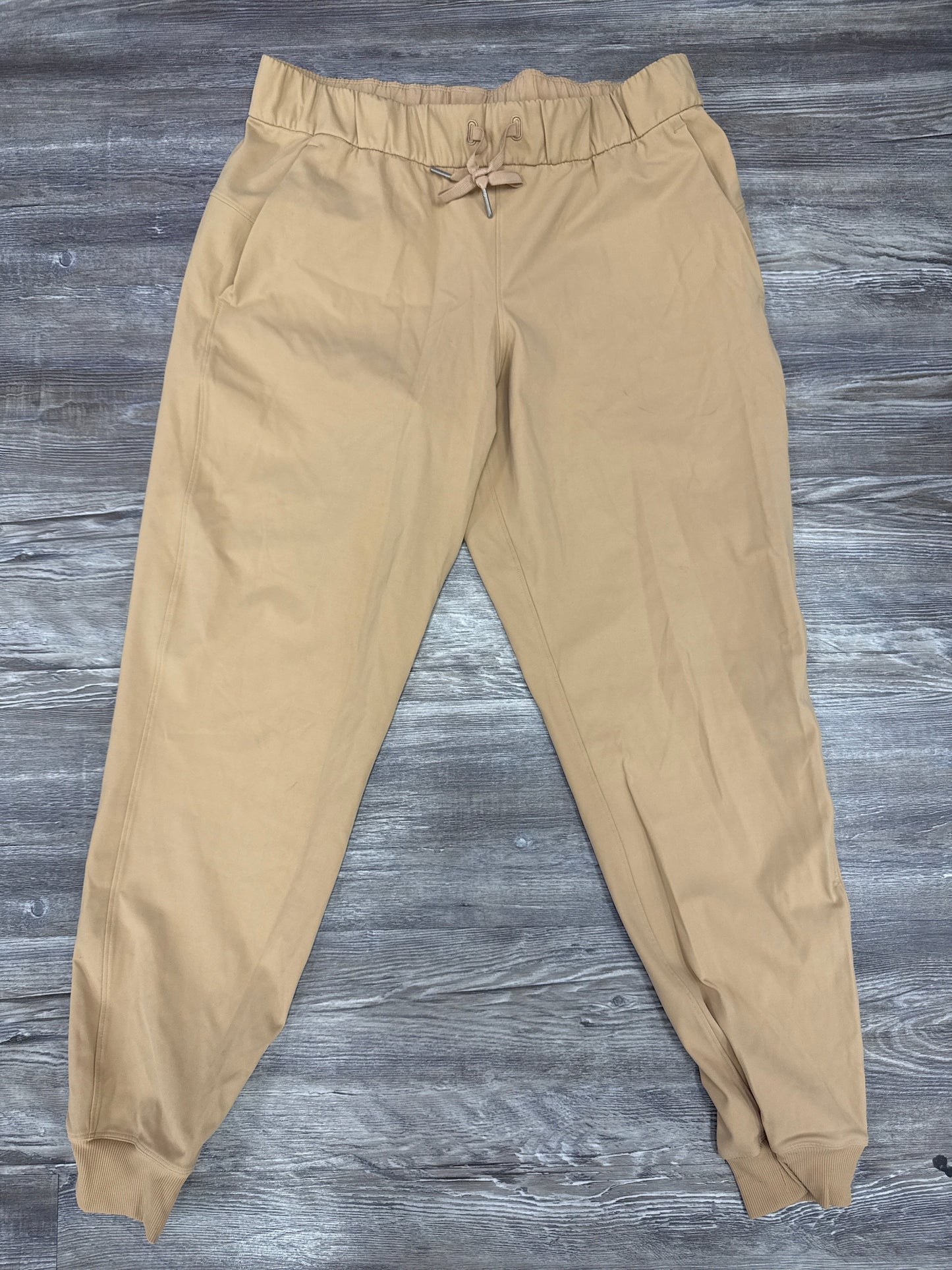 Athletic Pants By Lululemon In Tan, Size: 8