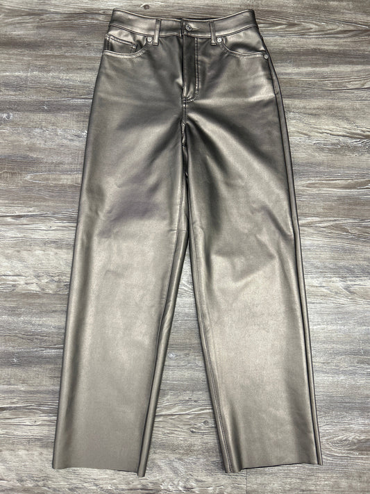 Pants Wide Leg By Express In Silver, Size: 2