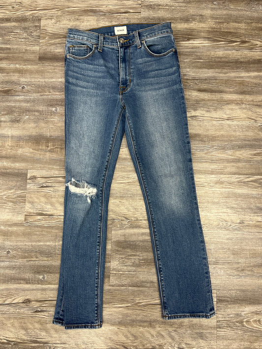 Jeans Designer By Hudson In Blue Denim, Size: 2