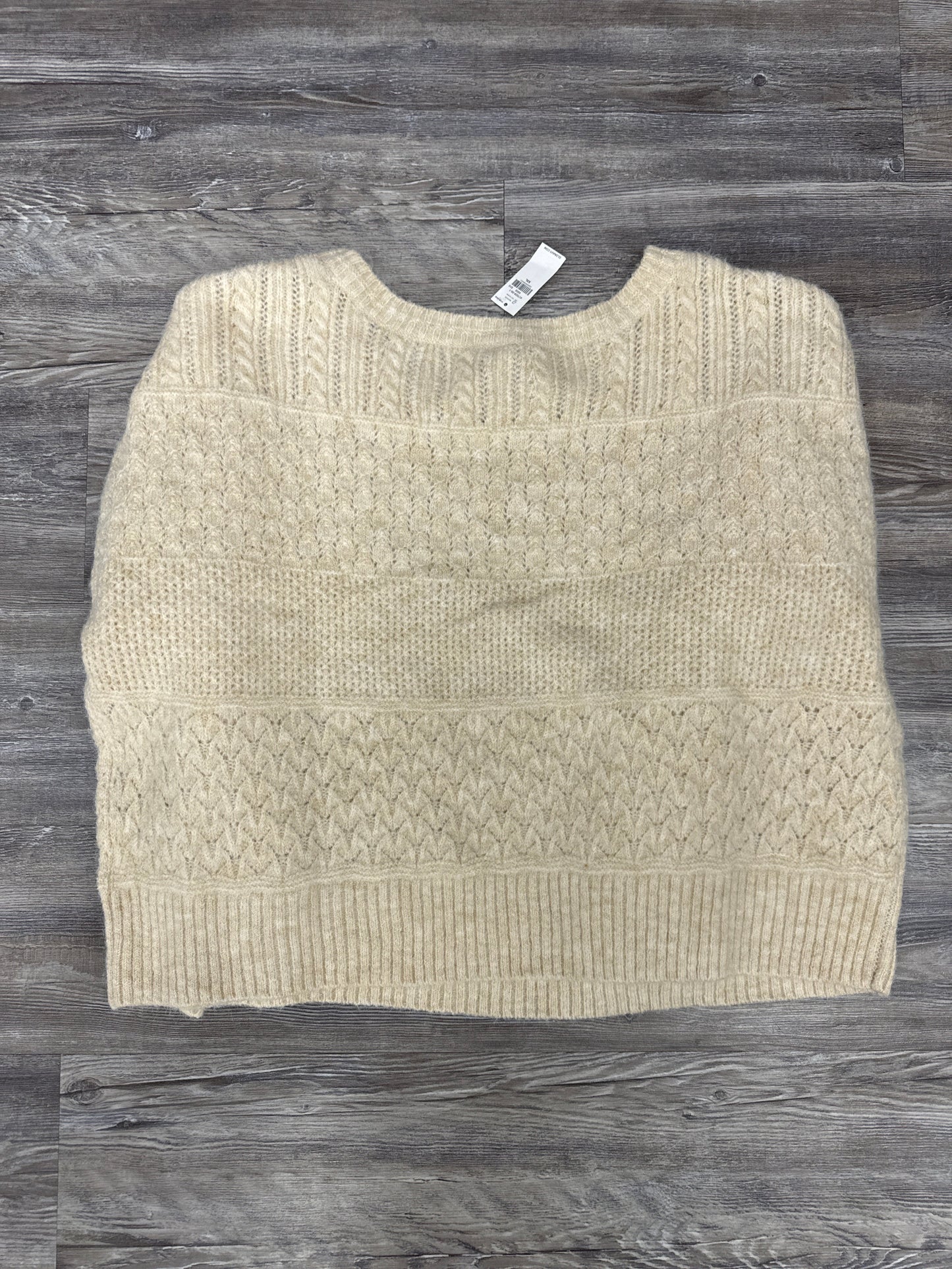 Sweater By Old Navy In Cream, Size: Xxl