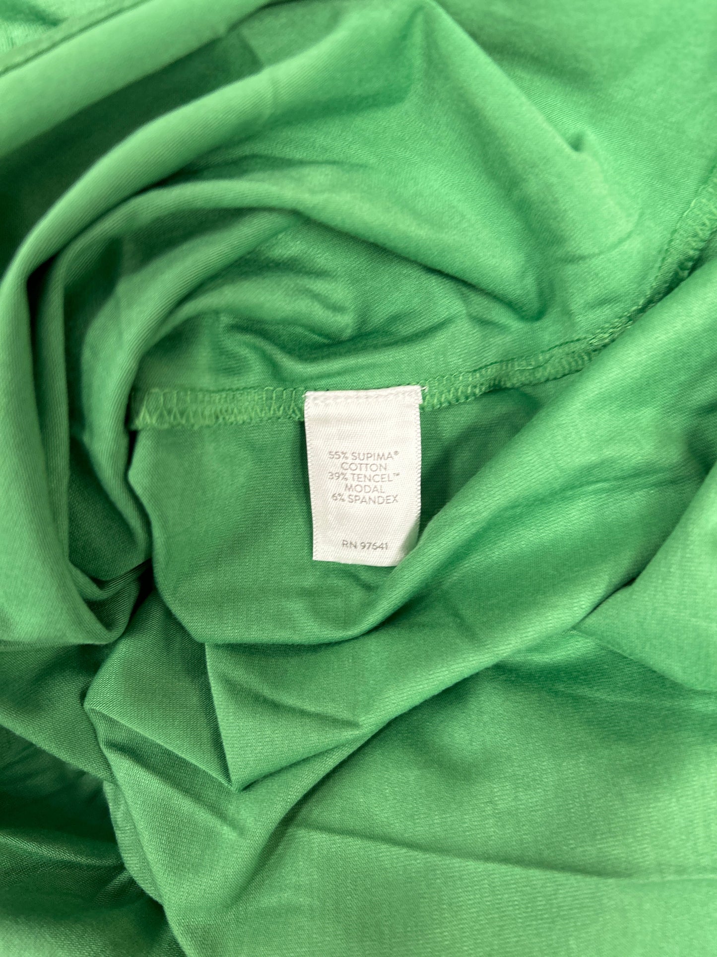 Top Short Sleeve Basic By J. Jill In Green, Size: Xl