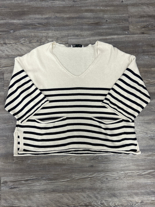 Sweater By Zara In Striped Pattern, Size: M