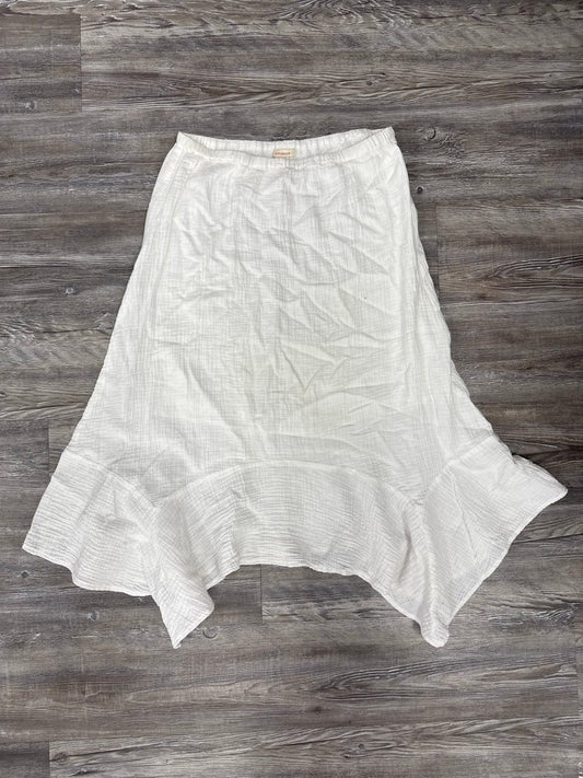 Skirt Maxi By Sundance In White, Size: L