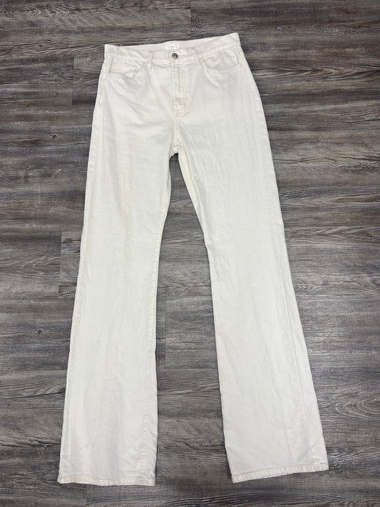 Jeans Designer By 7 For All Mankind In White, Size: 10