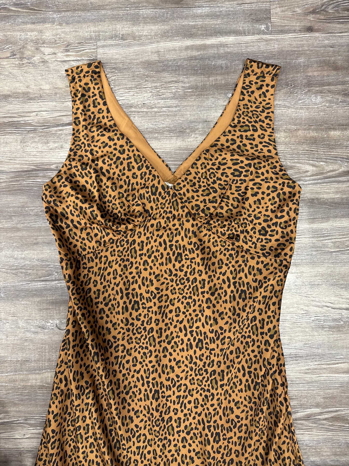 Dress Casual Maxi By American Eagle In Animal Print, Size: Xl