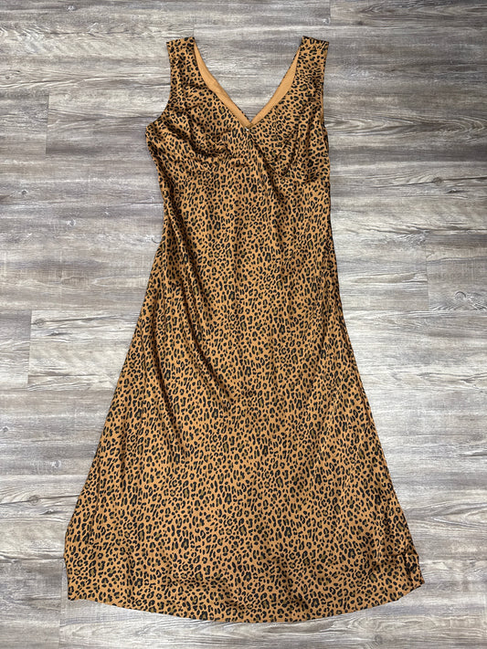 Dress Casual Maxi By American Eagle In Animal Print, Size: Xl