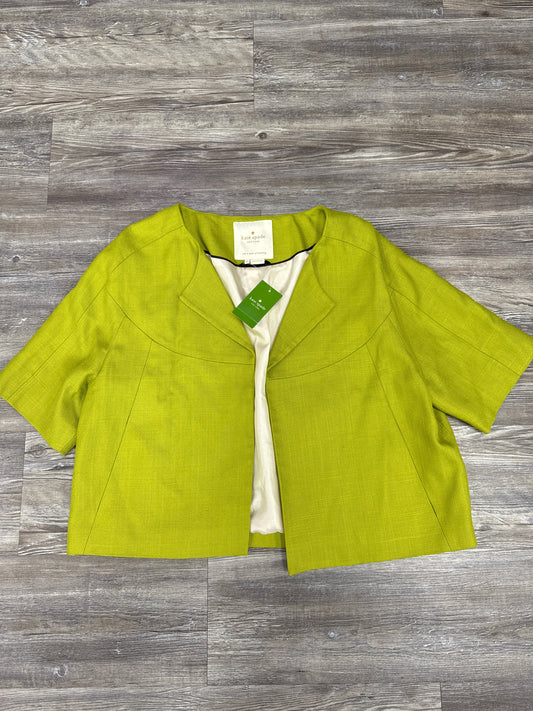 Blazer Designer By Kate Spade In Green, Size: 10