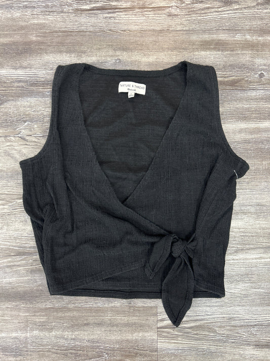 Top Sleeveless By Madewell In Black, Size: S