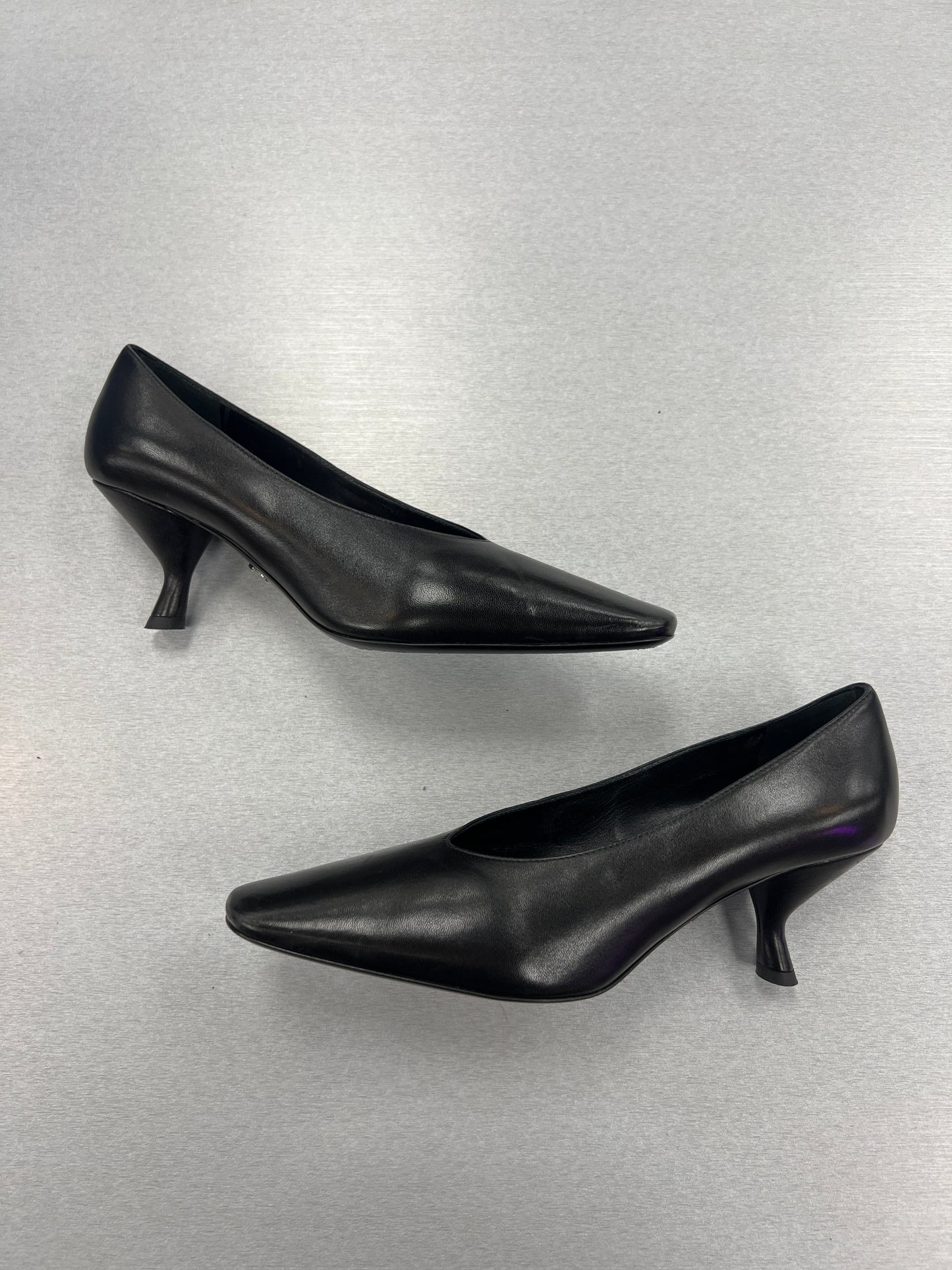 Black Shoes Luxury Designer Prada, Size 7