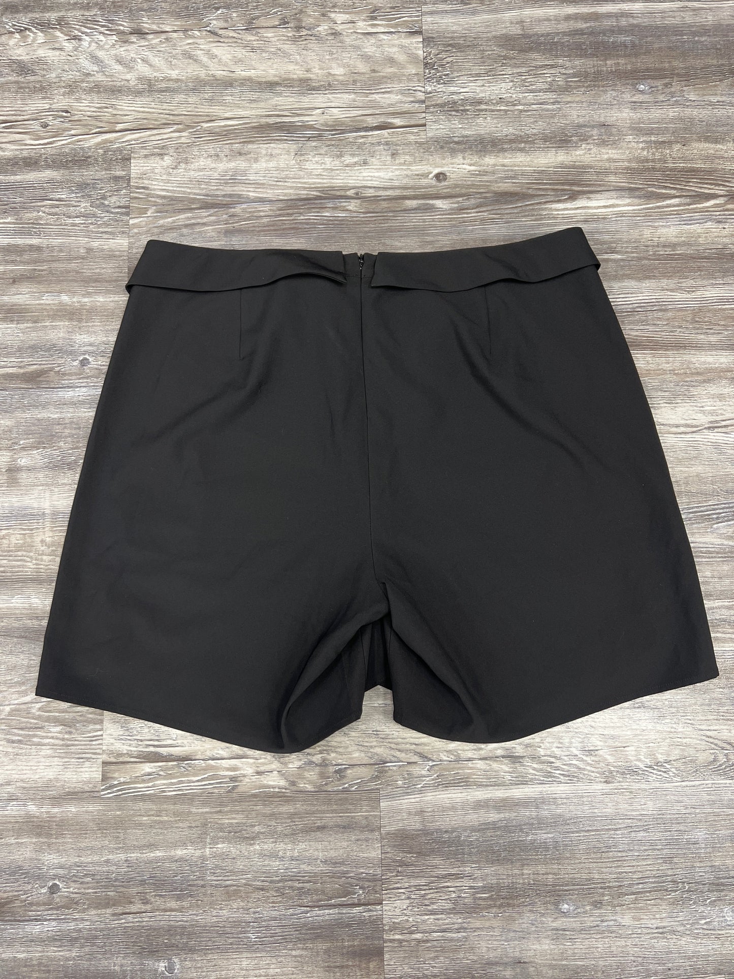 Skort By G By Giuliana In Black, Size: 18