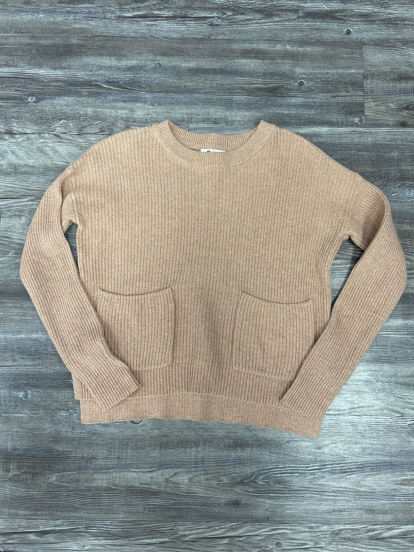 Sweater By Madewell In Tan, Size: Xxs