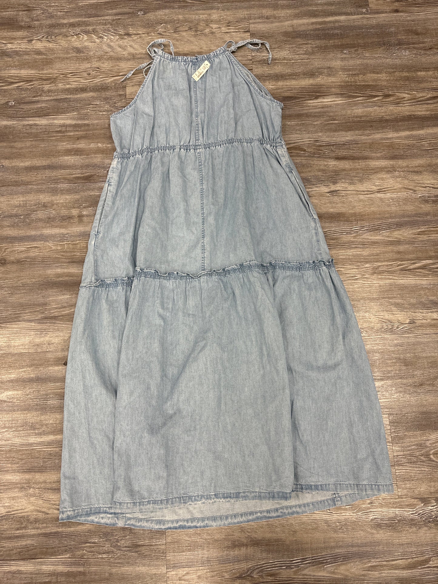 Dress Casual Maxi By Madewell In Blue Denim, Size: 16