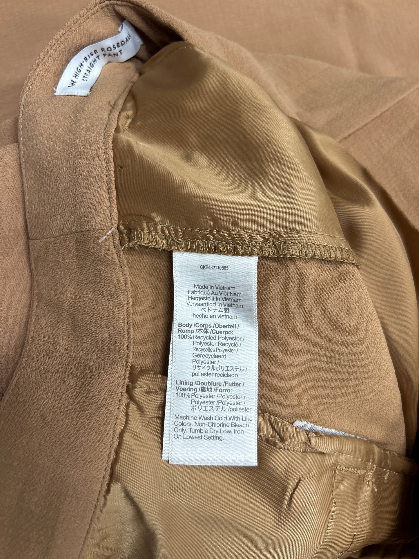 Pants Cropped By Madewell In Tan, Size: 12