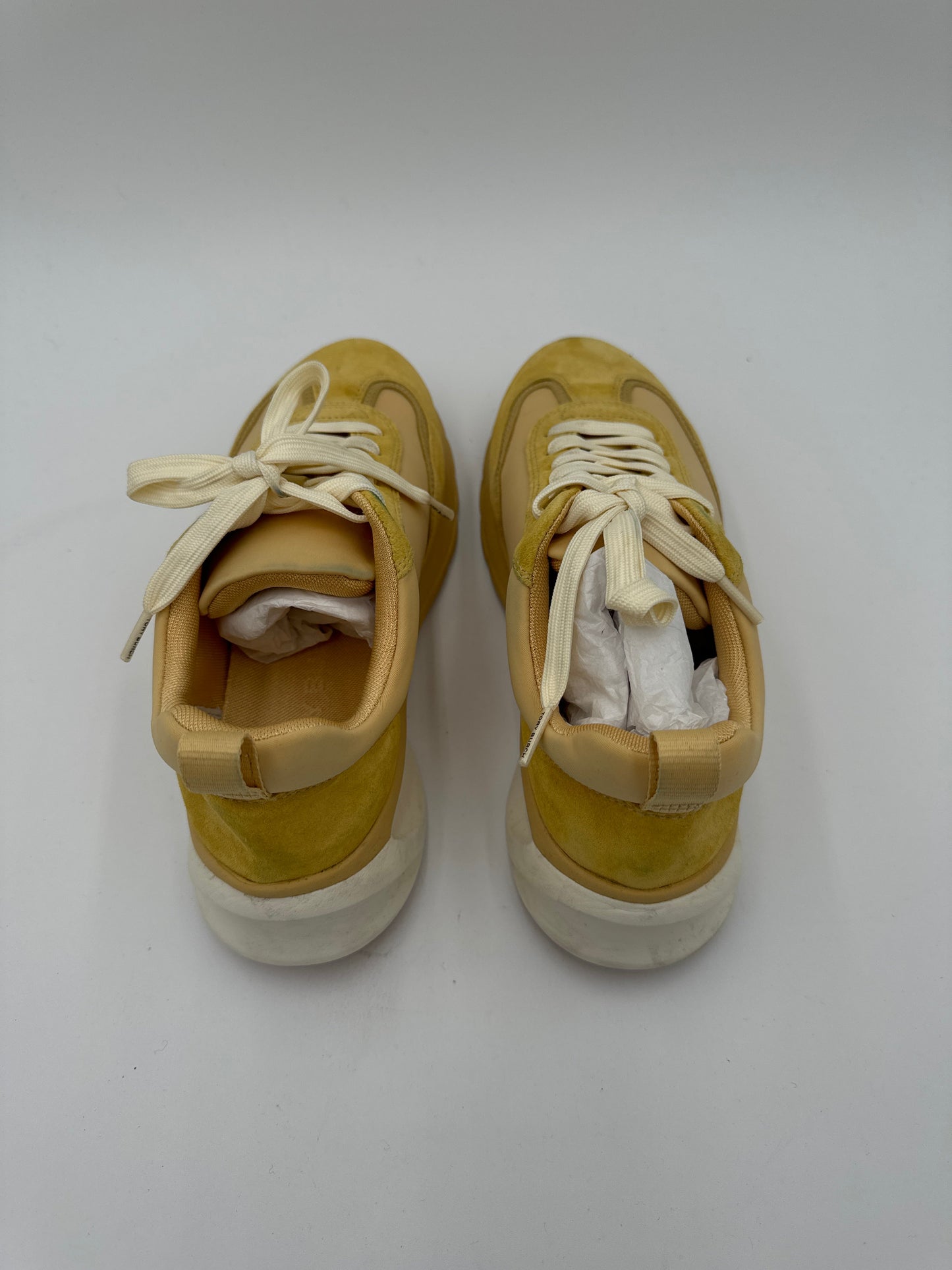 Shoes Sneakers By Tory Burch In Yellow, Size: 8.5