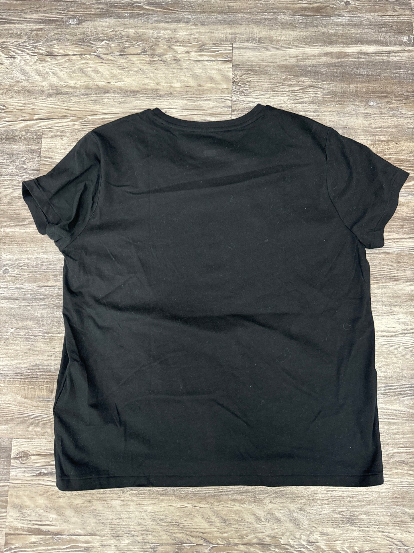 Top Short Sleeve By Polo Ralph Lauren In Black, Size: Xl