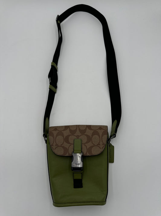 Crossbody Designer By Coach, Size: Small