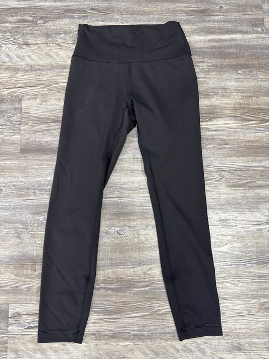 Athletic Leggings By Lululemon In Black, Size: 6