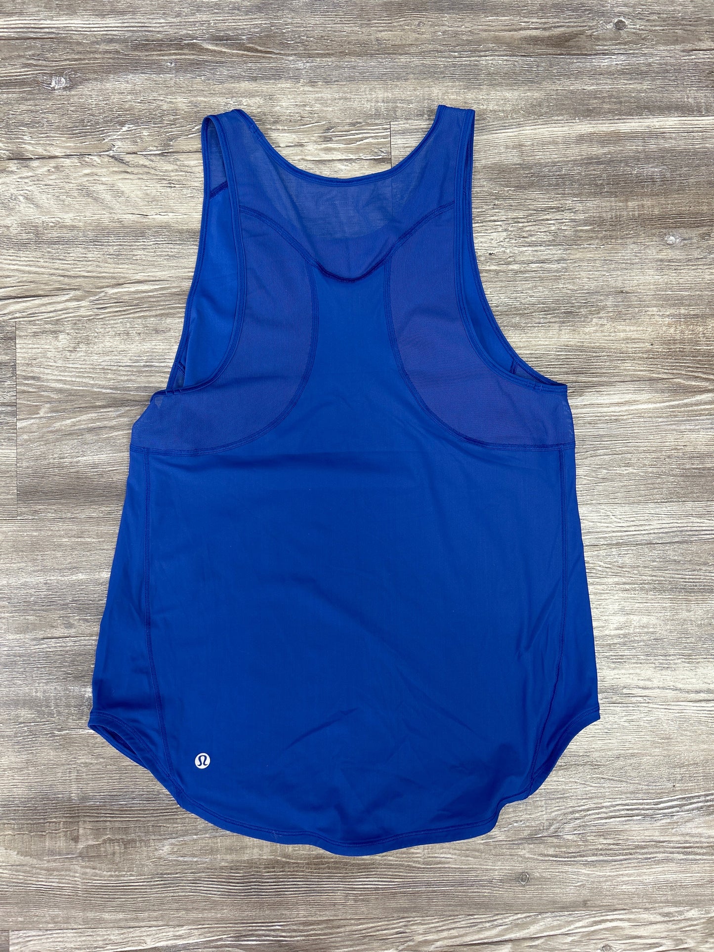 Athletic Tank Top By Lululemon In Blue, Size: S