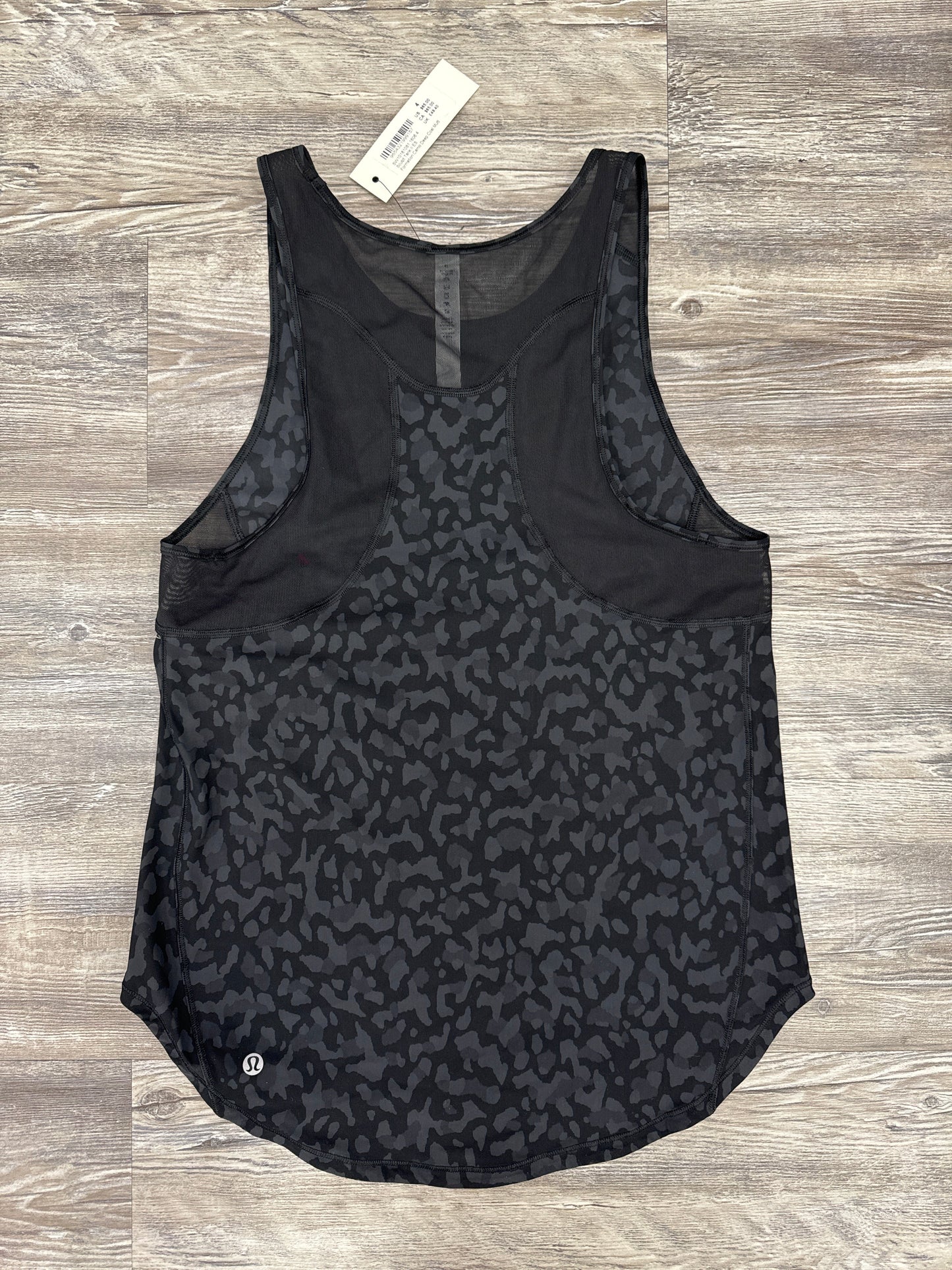 Athletic Tank Top By Lululemon In Animal Print, Size: 4