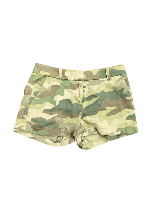 Camouflage Print Shorts J. Crew, Size 0